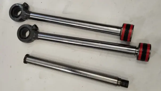 Hydraulic cylinders used on industrial and agricultural machinery